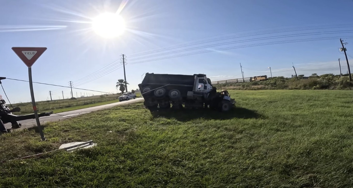 Long-distance towing service on a sunny highway in California
